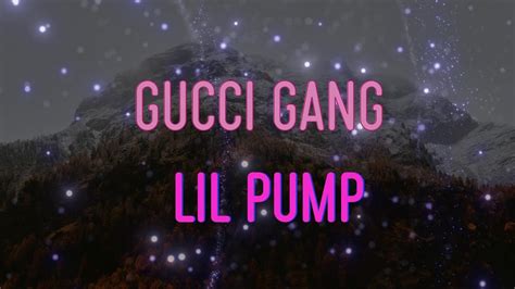 traduzione gucci gnag|gucci gang song.